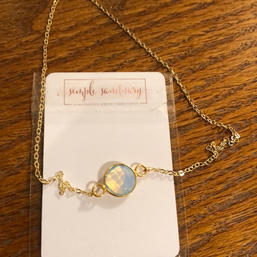  White Opal Necklace - Picture 8 of 8